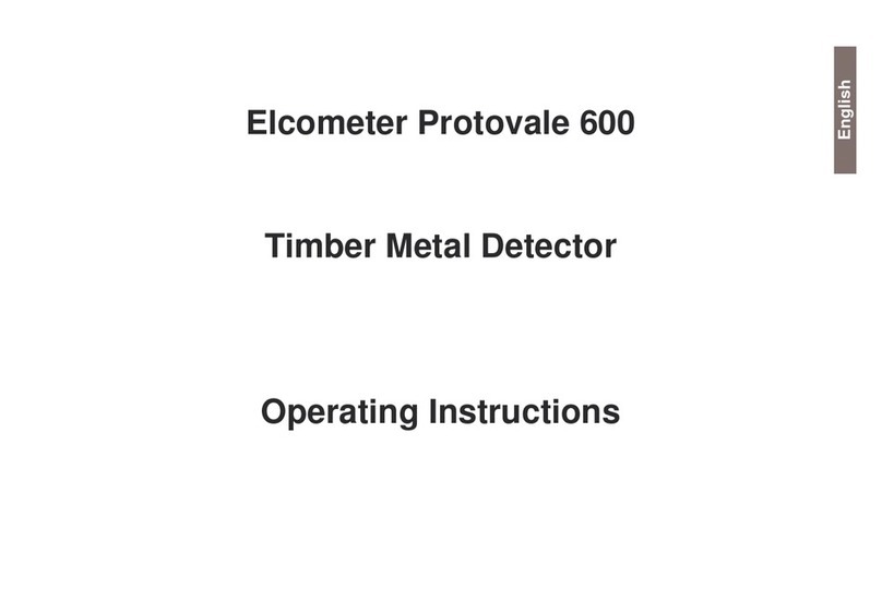 Elcometer Protovale 600 operating instructions