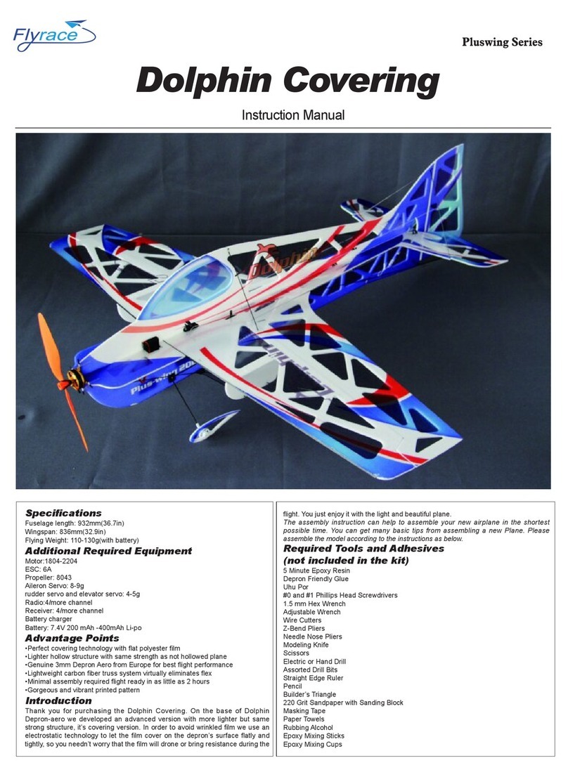 Flyrace Pluswing Series instruction manual