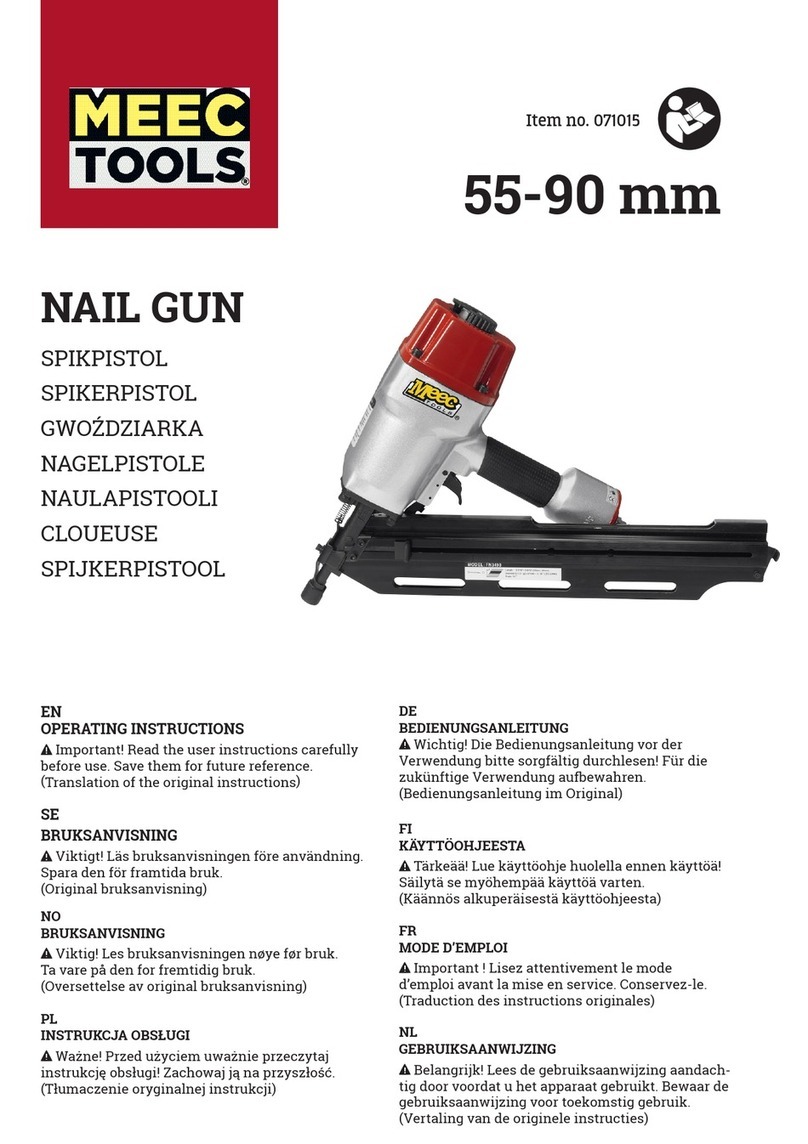Meec tools 071015 operating instructions