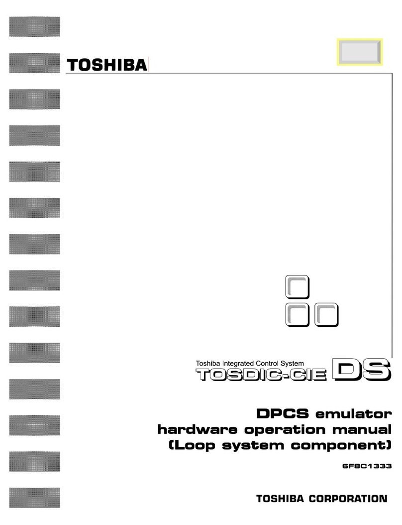 Toshiba TOSDIC-CIE DS Hardware operation manual