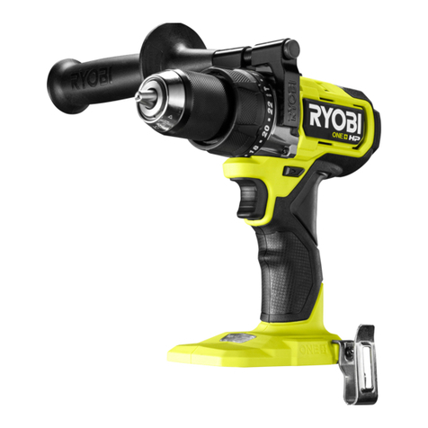 Ryobi RPD18X User manual
