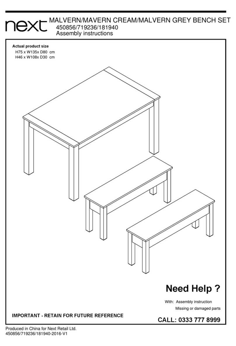 Next MALVERN User manual Next MALVERN User manual
