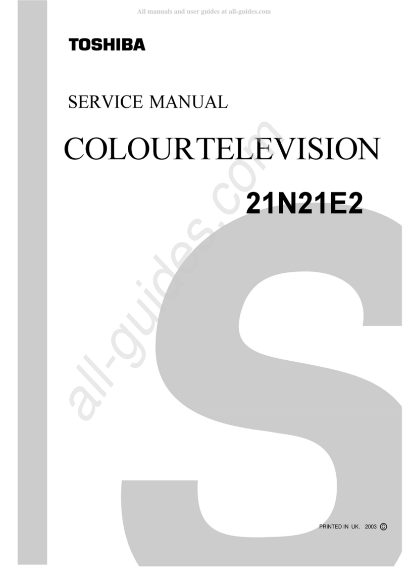 Toshiba 21N21E2 User manual Toshiba 21N21E2 User manual