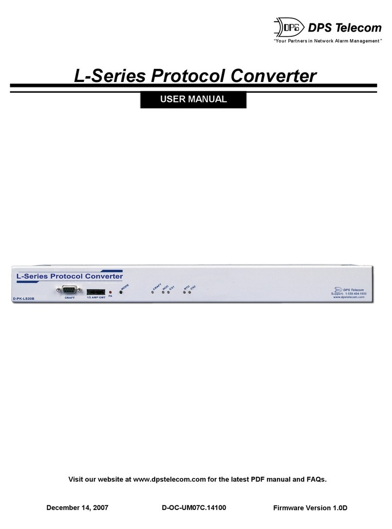 DPS Telecom L Series user manual