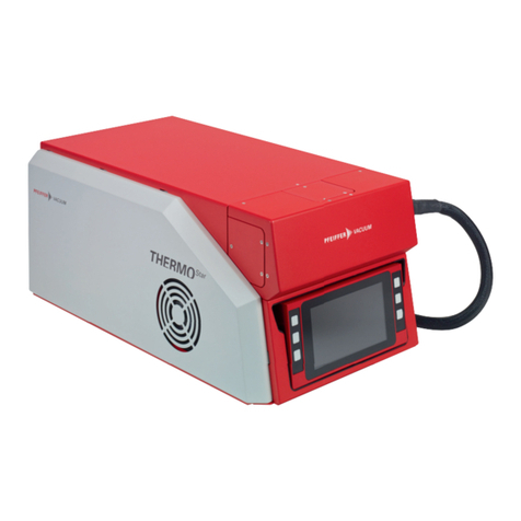 Pfeiffer Vacuum GSD 350 OMNISTAR User manual