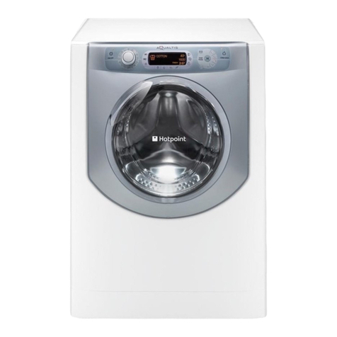Hotpoint AQUALTIS AQLF9D 69 U Instructions for and... User manual Hotpoint AQUALTIS AQLF9D 69 U Instructions for and... User manual