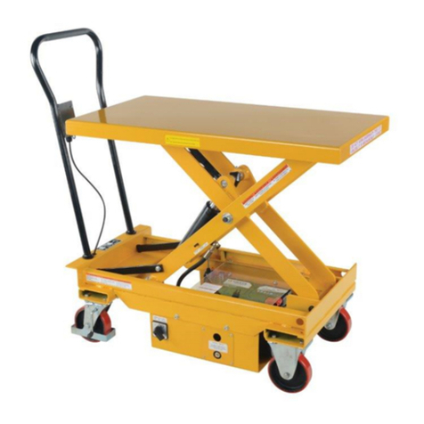Vestil CART-1000-DC instruction manual
