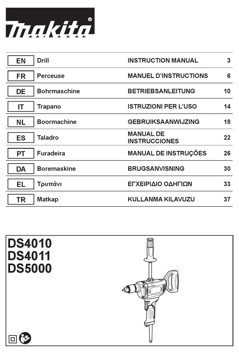Makita DS4010 User manual Makita DS4010 User manual