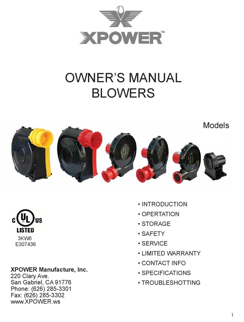XPower BR-252A User manual