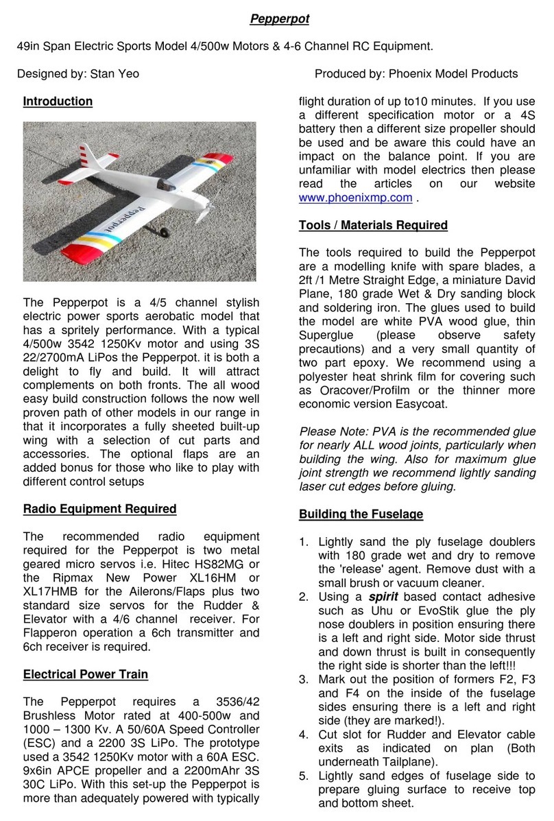 Phoenix Model Pepperpot instructions