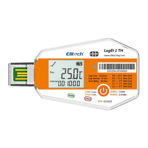 Elitech LogEt 1 User manual