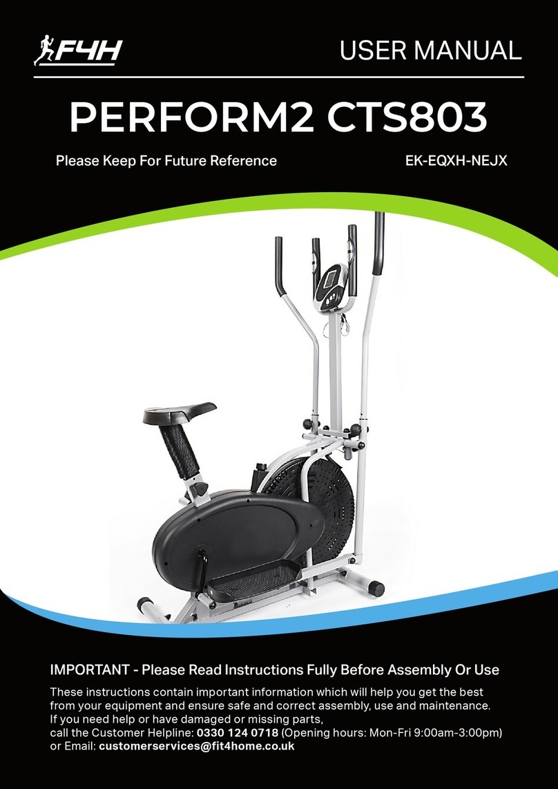 Fit4Home PERFORM2 CTS803 user manual