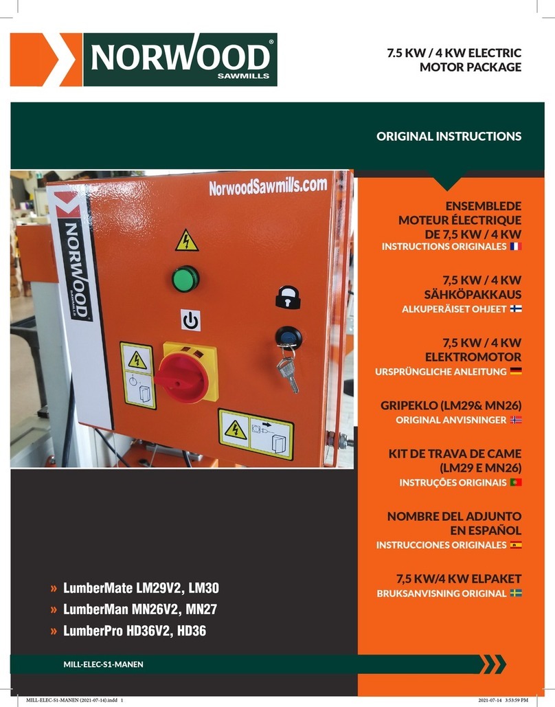 Norwood LumberMate LM29V2 Original instructions