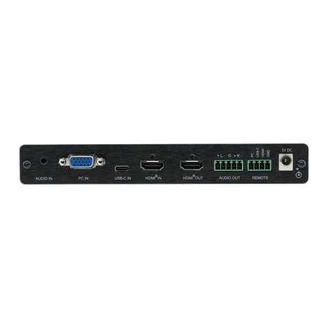 Kramer VP-426C quick start guide