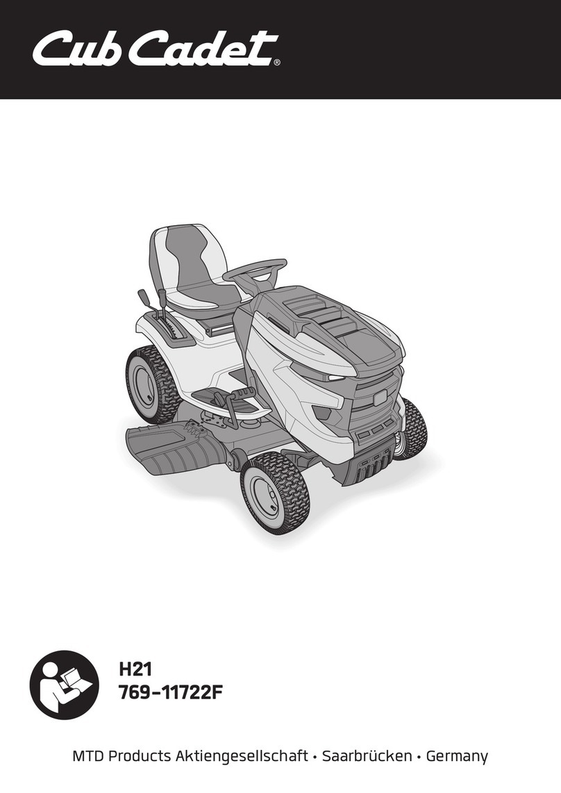 Cub Cadet H21 manual