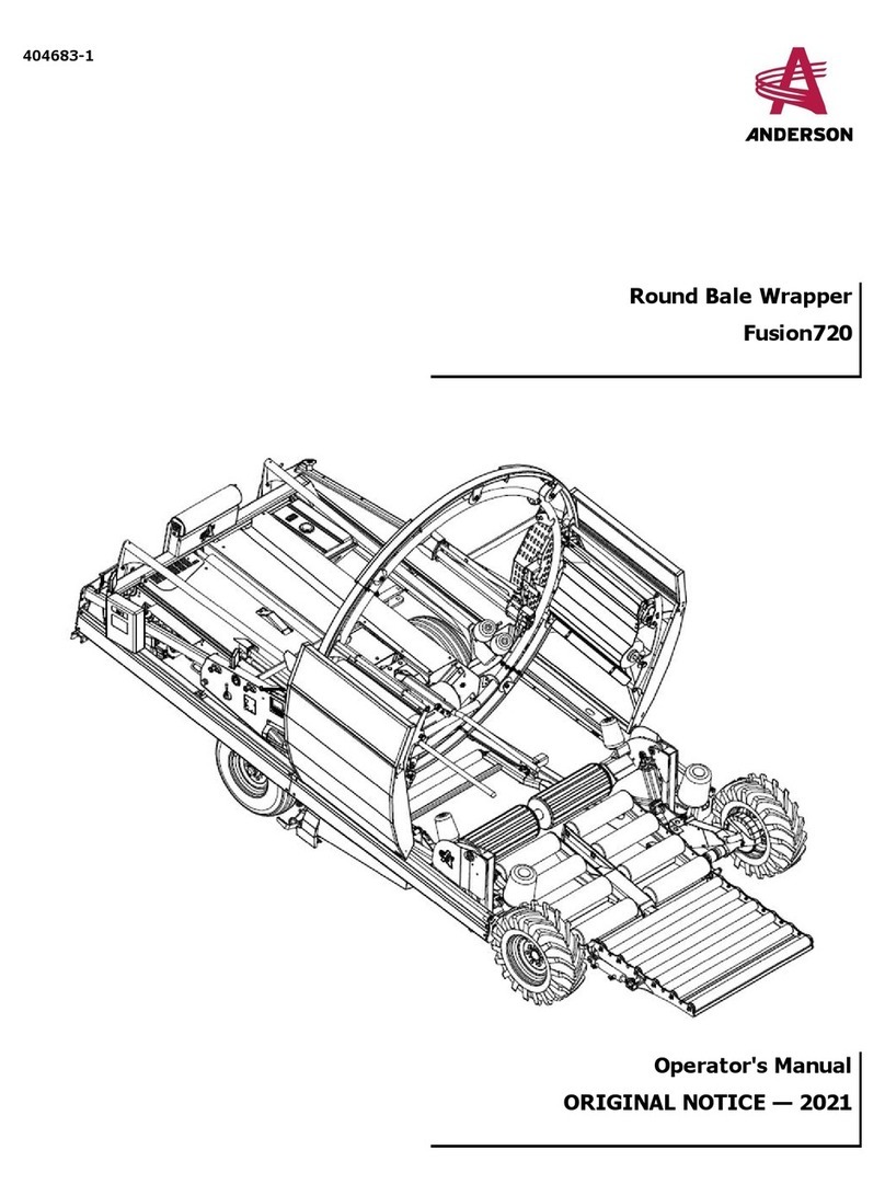 Anderson Fusion720 Operator's manual
