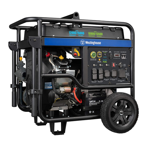 Westinghouse WGen12000DF User manual