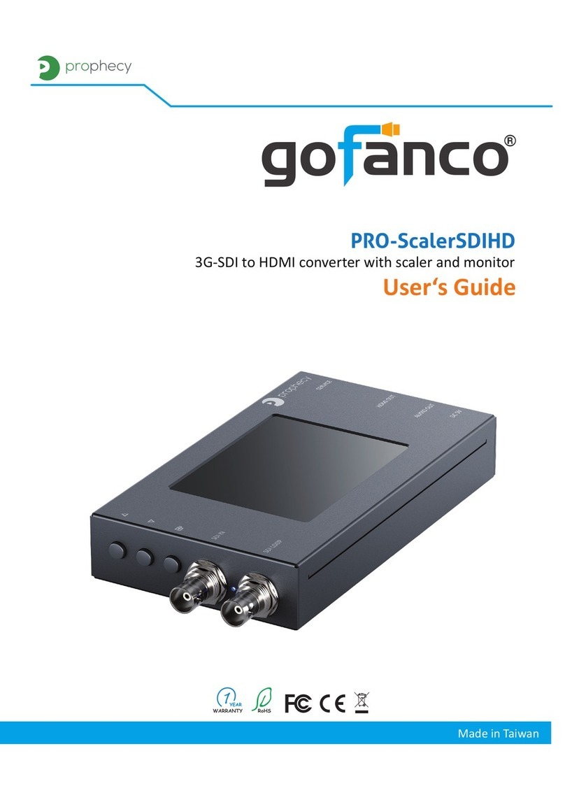 gofanco PRO-ScalerSDIHD user guide
