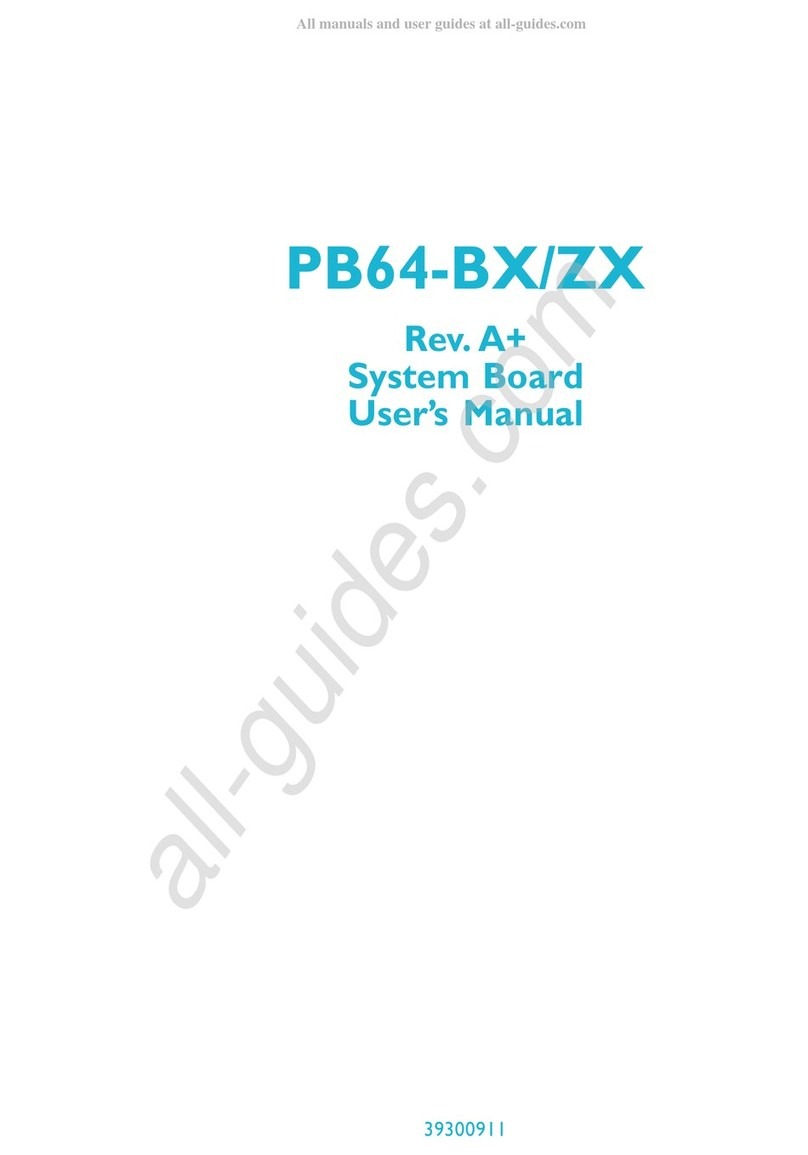 DFI PB64-BX user manual