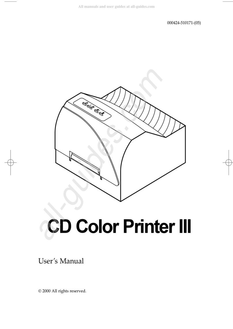 Primera CD Color Printer III user manual