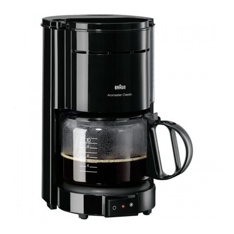 Braun KF 47/1 User manual