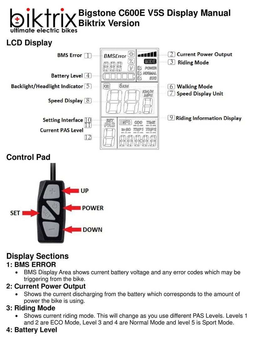 Biktrix Bigstone C600E V5S User manual