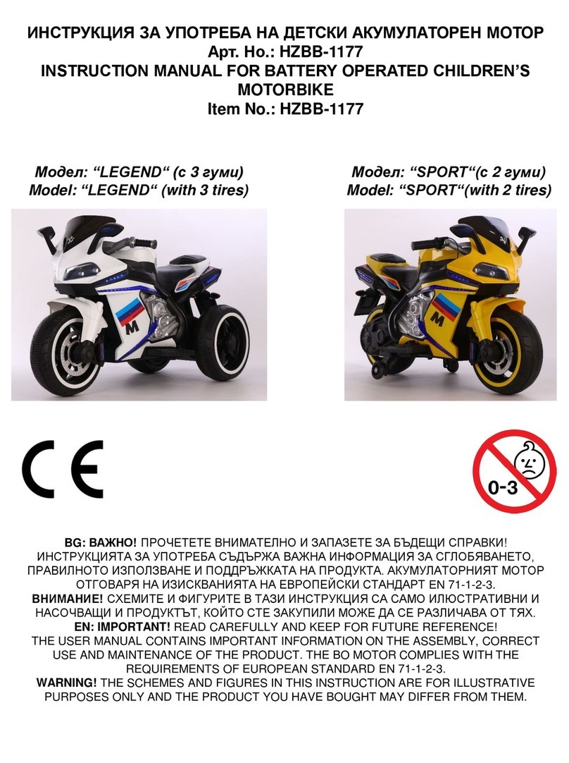Moni LEGEND instruction manual