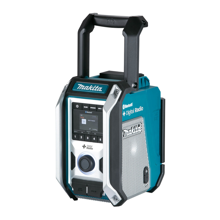 Makita DMR115 User manual