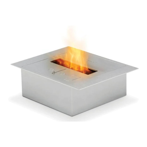 MAD Ecosmart Fire BK Series Cleaning manual