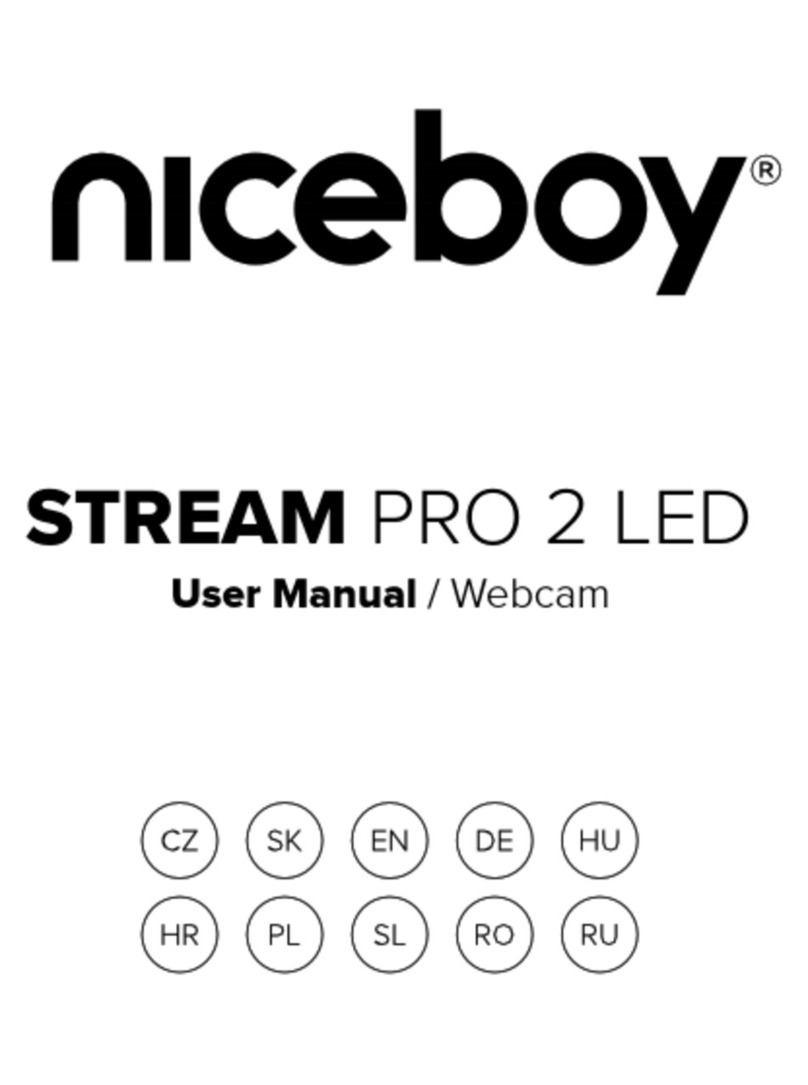 Niceboy STREAM PRO 2 LED user manual