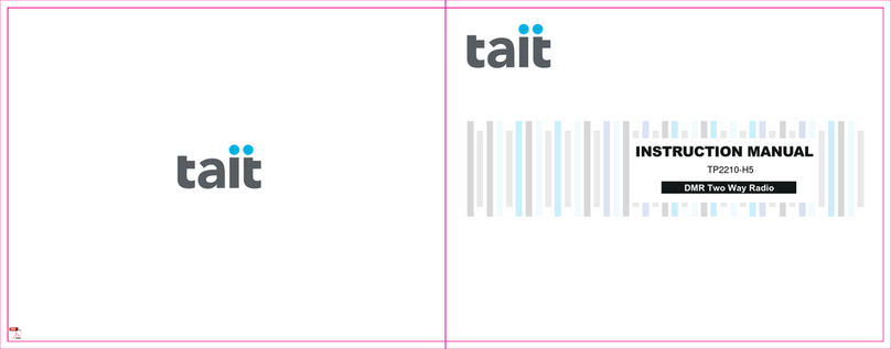 Tait TP2210-H5 instruction manual