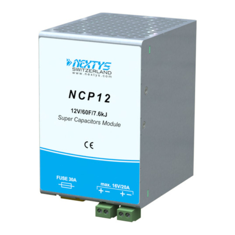 nextys NCP12 Short Form Installation User Manual