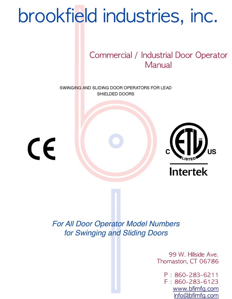 Brookfield Industries NB-1000 manual