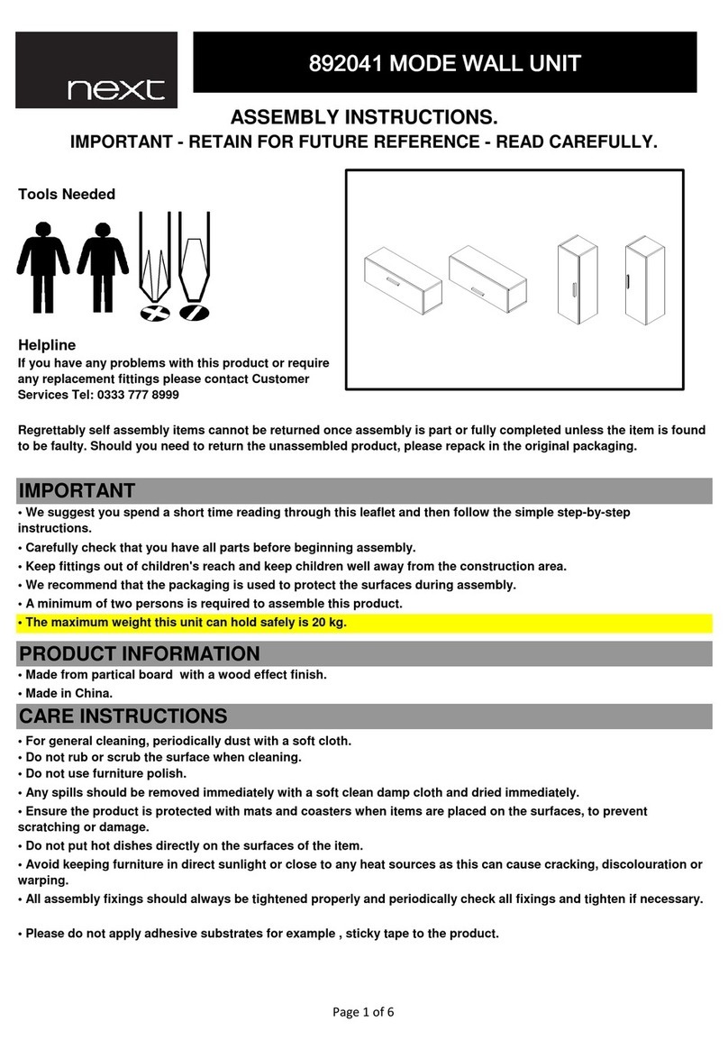 Next 892041 User manual Next 892041 User manual