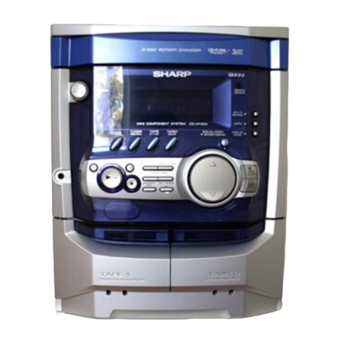 Sharp CD-XP300H User manual Sharp CD-XP300H User manual