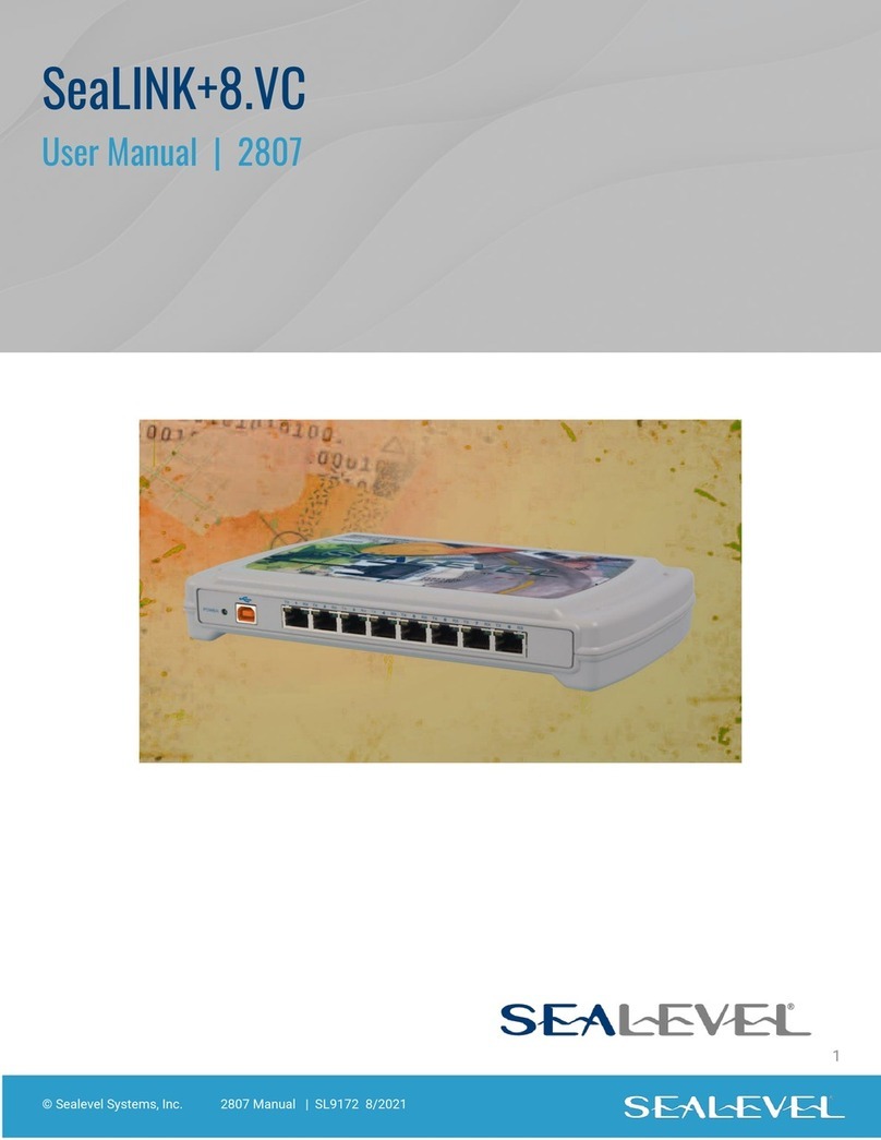 SeaLevel SeaLINK+8.VC user manual