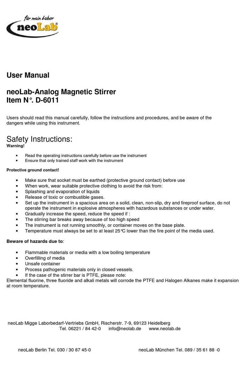 Neolab D-6011 user manual