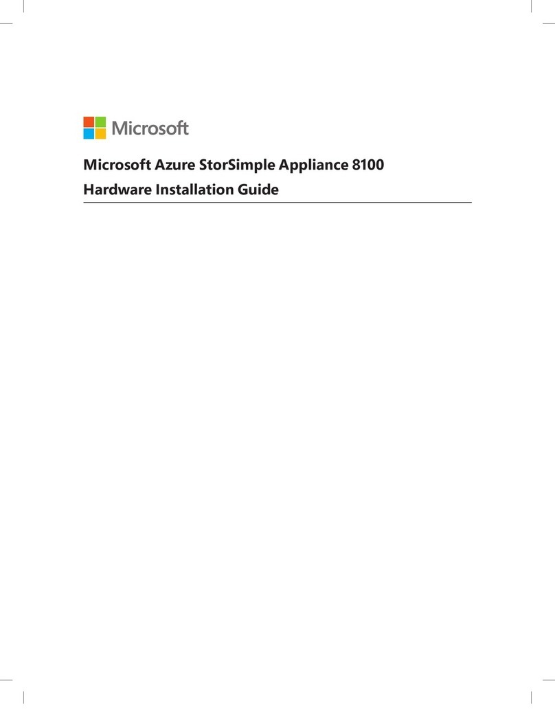 Microsoft Azure StorSimple 8100 Hardware installation guide Microsoft Azure StorSimple 8100 Hardware installation guide