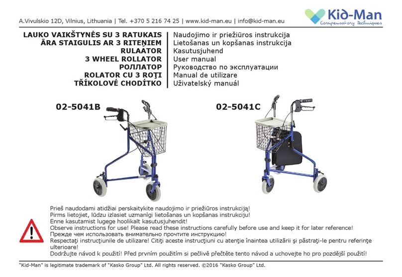 Kid-Man 02-5041B User manual Kid-Man 02-5041B User manual
