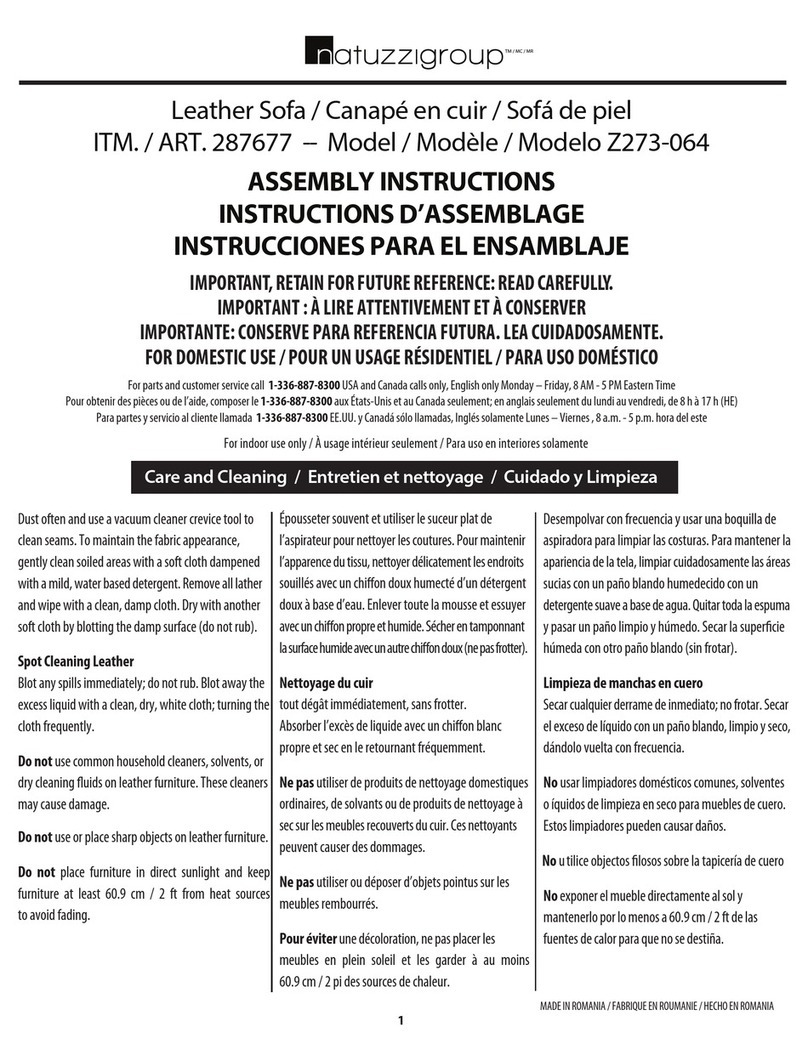 NATUZZI Z273-064 User manual