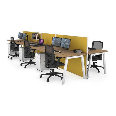 Jason.L Horizon Quadro A 6P workstation 1200x800 mm User manual
