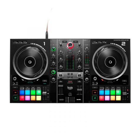 Serato DJ Lite Hercules DJ Control Inpulse 500 quick start guide Serato DJ Lite Hercules DJ Control Inpulse 500 quick start guide