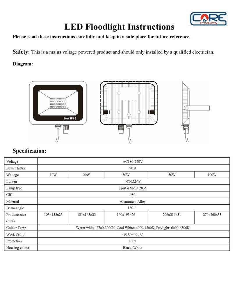 Core Products CP-10WFLCW-AC instructions