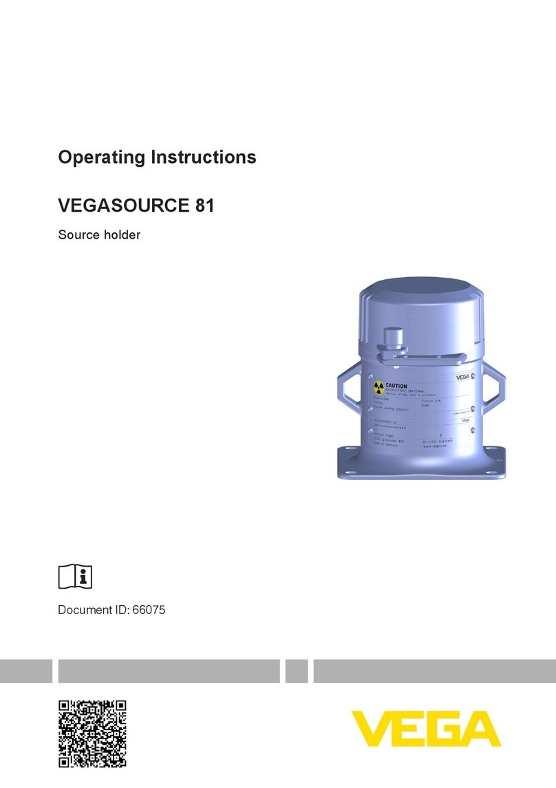 Vega VEGASOURCE 81 User manual