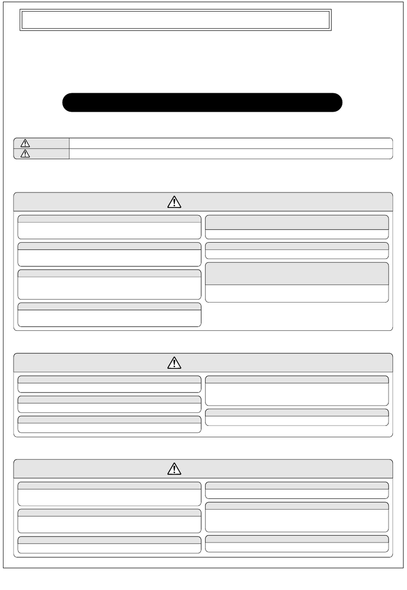 Mitsubishi Electric PU-P1-4VGA User manual