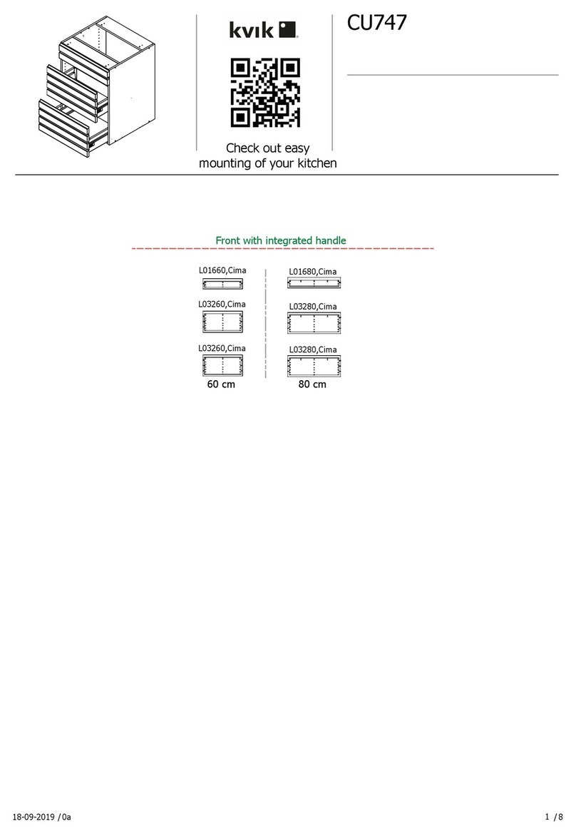 Kvik CU747 User manual