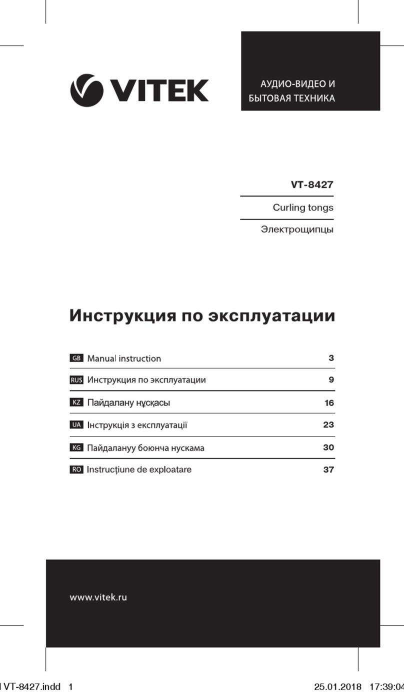 Vitek VT-8427 Manual instruction