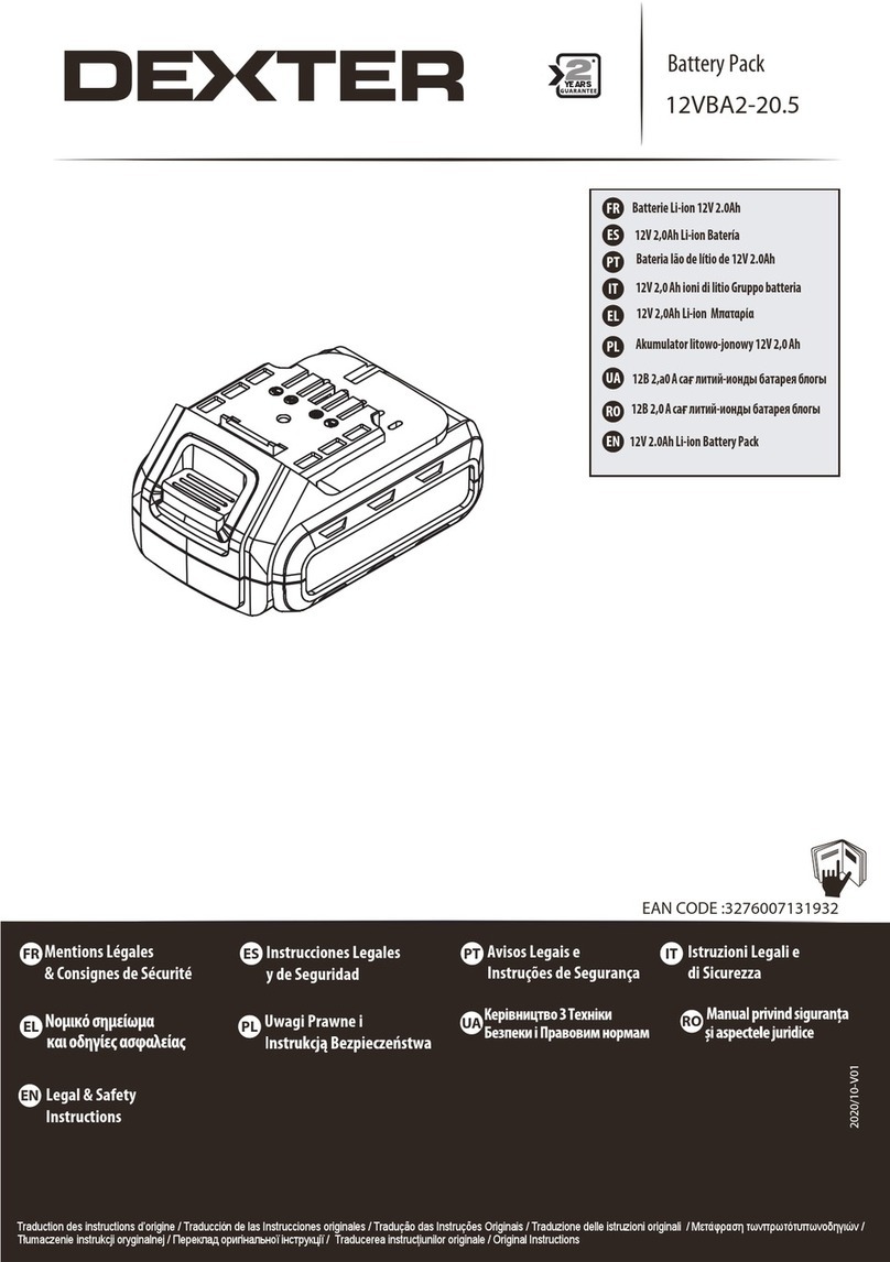 Dexter Laundry 82630795 User manual