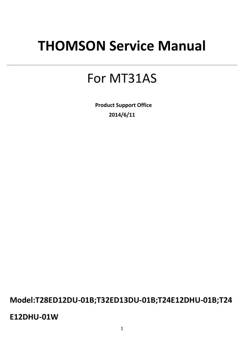 THOMSON MT31AS User manual