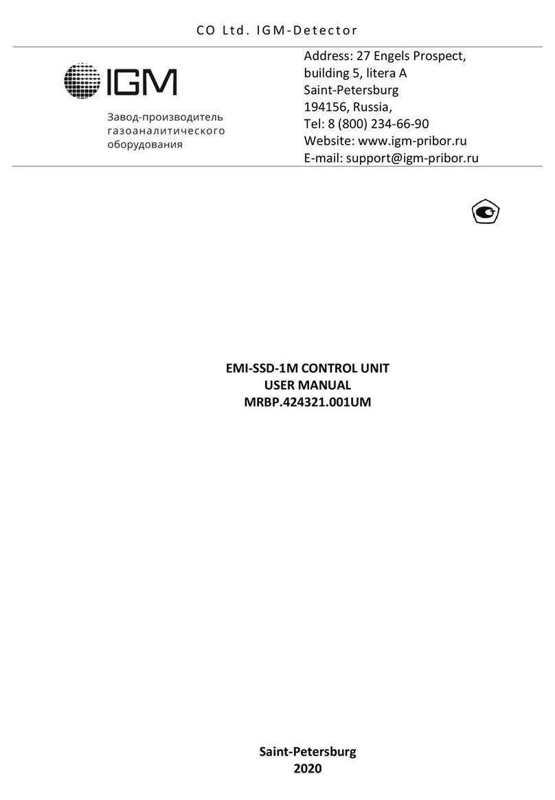 IGM MRBP.424321.001UM user manual